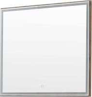 Зеркало Aquanet Nova Lite 90 с подсветкой Дуб рустикальный арт-249516 — фото 3, Зеркала в ванную комнату