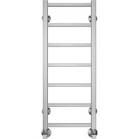 Водяной полотенцесушитель Terminus Контур П7 300х800 Хром, нижнее подключение, G 1/2" ВР, с угловым соединением арт-4670078529633 — фото 2, Водяные полотенцесушители