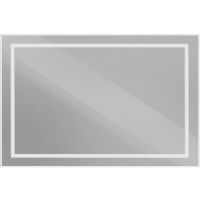 Зеркало BelBagno Kraft 120 с подсветкой Сатин с сенсорным выключателем арт-SPC-KRAFT-1200-800-SENS-AL — фото 7, Зеркала в ванную комнату