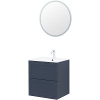 Тумба с раковиной Aquanet Терра 60 подвесная Маренго арт-323179 — фото 7, Тумбы с раковиной