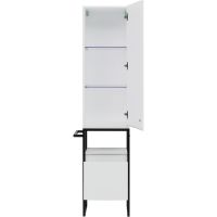 Шкаф пенал Allen Brau Priority 40 R Белый матовый арт-1.31005.WM — фото 9, Пеналы для ванной комнаты