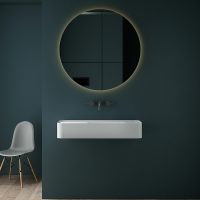 Раковина Vincea 80 Белая матовая арт-VWB-6S480MW — фото 4, Раковины подвесные