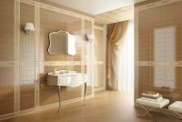 Керамическая плитка Vallelunga Lirica Giglio Tortora настенная 10х30 см арт-B1715A — фото 2, Керамическая плитка