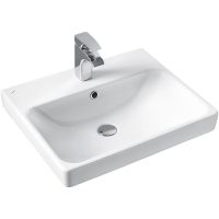 Тумба с раковиной Misty Адриана 55 подвесная Дуб Вотан Белый арт-УТ000010339 — фото 3, Тумбы с раковиной