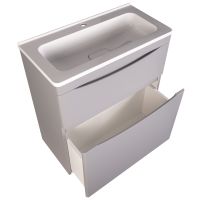 Тумба под раковину Style Line Бергамо 70 Серая антискрейтч арт-СС-00002312 — фото 3, Тумбы под раковину