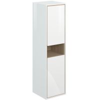 Товар: Шкаф пенал Cersanit Louna 35 подвесной Белый глянец дуб Эврика арт-SP-SL-LOU/Wh - фото 2 Шкаф пенал Cersanit Louna 35 подвесной Белый глянец дуб Эврика арт-SP-SL-LOU/Wh — фото 2, Пеналы для ванной комнаты