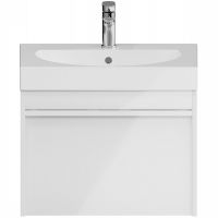 Товар: Тумба под раковину Kerama Marazzi Modula 60 MO.60.1+1\WHT подвесная Белая глянцевая арт-MO.60.1+1\WHT - фото 1 Тумба под раковину Kerama Marazzi Modula 60 MO.60.1+1\WHT подвесная Белая глянцевая арт-MO.60.1+1\WHT — фото 1, Тумбы под раковину