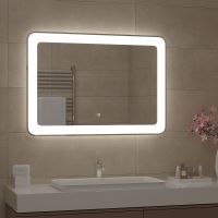 Товар: Зеркало Континент Velvette 1000x700 с подсветкой с сенсорным выключателем арт-ЗЛП466 - фото 8 Зеркало Континент Velvette 1000x700 с подсветкой с сенсорным выключателем арт-ЗЛП466 — фото 8, Зеркала в ванную комнату