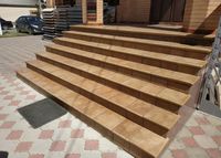 Ступень фронтальная Gres de Aragon Peldaño Redondo 50 Mytho Tierra 33х49,2 см арт-902187 — фото 4, Ступени и клинкер