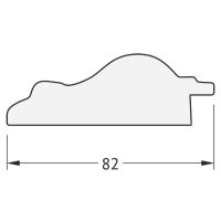 Зеркало Evoform Exclusive 95х65 с фацетом в багетной раме - Старый гипс 82 мм арт-BY 1272 — фото 5, Зеркала в ванную комнату