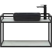 Консоль под раковину Allen Brau Liberty 90 Черный браш арт-1.33003.BB — фото 3, Консоли для раковины