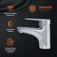 Товар: Смеситель для раковины Orange Otto с гигиеническим душем Хром арт-M22-022cr - фото 3 Смеситель для раковины Orange Otto с гигиеническим душем Хром арт-M22-022cr — фото 3, Смесители для раковины