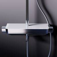 Душевая система Damixa Scandinavian Pure Хром арт-936730000 — фото 5, Душевые стойки