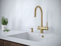 Товар: Дозатор для моющего средства Paulmark Brevit Бронза арт-D005-BR - фото 2 Дозатор для моющего средства Paulmark Brevit Бронза арт-D005-BR — фото 2, Дозаторы для кухонных моек