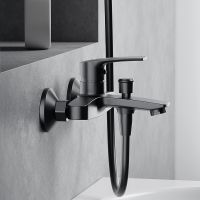 Смеситель для ванны Damixa Eclipse 2.0 Черный матовый арт-481000300 — фото 3, Смеситель для ванны