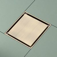 Душевой трап Gappo с решеткой Бронза арт-G81005-4 — фото 4, Трапы для душа