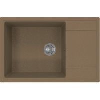 Кухонная мойка Florentina Липси-780 XL Коричневая арт-20.505.D0780.105 — фото 1, Кухонные мойки