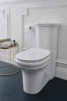 Товар: Унитаз компакт Jacob Delafon Cleo 1889 без бачка и сиденья арт-UJAC102-0 - фото 2 Унитаз компакт Jacob Delafon Cleo 1889 без бачка и сиденья арт-UJAC102-0 — фото 2, Напольные унитазы