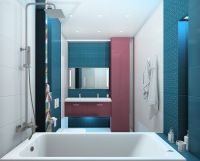 Керамическая плитка Creto Mono ocean настенная 30х60 см арт-00-00-5-18-01-81-2430 — фото 3, Керамическая плитка