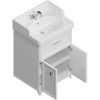 Тумба под раковину Kerama Marazzi Pompei 60 PO.N.60.1\WHT Белая глянцевая арт-PO.N.60.1\WHT — фото 4, Тумбы под раковину