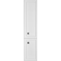 Шкаф пенал ASB-Woodline Каталина 35 White Белый арт-12106 — фото 1, Пеналы для ванной комнаты