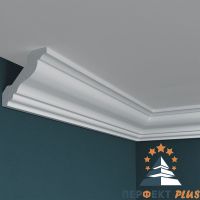 Карниз Перфект 2000x40x44 мм арт-P21 — фото 1, Карнизы