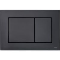 Клавиша смыва Tece Now Черная матовая арт-9240407 — фото 1, Кнопки смыва