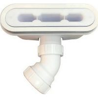 Сифон для душевого поддона Veconi Белый арт-S-010-TZV-19C3 — фото 1, Сифоны для поддонов