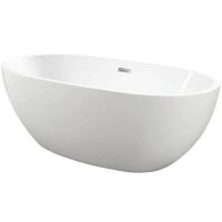 Акриловая ванна Vincea 165x75 без гидромассажа арт-VBT-509 — фото 1, Акриловые ванны