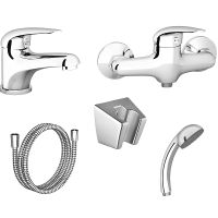 Комплект смесителей Ravak Suzan Set SN Хром арт-70508019 — фото 1, Готовые комплекты для ванной комнаты