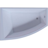 Акриловая ванна Aquatek Оракул 180х125 L без гидромассажа с фронтальной панелью с каркасом (вклеенный) со слив-переливом арт-ORK180-0000004 — фото 1, Акриловые ванны