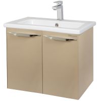 Тумба под раковину Bellezza Луиджи 60 подвесная Капучино арт-4639209180457 — фото 1, Тумбы под раковину