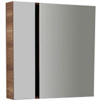 Зеркальный шкаф Creavit Verti 80 с подсветкой Орех арт-VE1080.00.VV — фото 1, Зеркальные шкафы в ванную