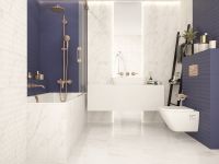 Керамический декор Шахтинская плитка (Unitile) Сапфир светлый 01 20х30 см арт-СК000036314/10300000216 — фото 2, Керамическая плитка