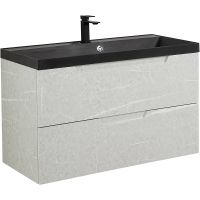 Тумба под раковину BelBagno Vittoria 100 подвесная Toros Bianco арт-VITTORIA-1000-2C-SO-TB-P — фото 3, Тумбы под раковину