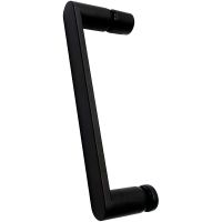 Душевой уголок Abber Sonnenstrand 100x70 профиль Черный стекло прозрачное арт-AG04100BC-S70B — фото 3, Прямоугольные душевые уголки