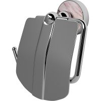 Держатель туалетной бумаги WasserKRAFT Aland с крышкой Хром арт-K-8525 — фото 1, Держатели туалетной бумаги