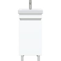 Тумба под раковину Onika Милтон Квадро 40 Белая арт-104009 — фото 2, Тумбы под раковину