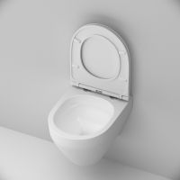 Унитаз AM.PM Spirit V2.0 FlashClean подвесной Белый матовый с сиденьем микролифт арт-C701700MWSC — фото 9, Подвесные унитазы