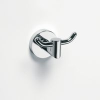 Двойной крючок Bemeta Omega Хром арт-104206032 — фото 2, Крючки для полотенец