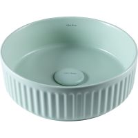 Раковина-чаша Allen Brau Fantasy Line 36 Мятная арт-4.11032.MT — фото 1, Раковины накладные