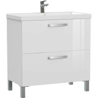 Тумба под раковину Cersanit Melar 80 Белая арт-64130 — фото 1, Тумбы под раковину