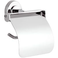 Держатель туалетной бумаги Remer Arte с крышкой Хром арт-AR60CR — фото 1, Держатели туалетной бумаги