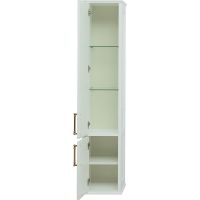 Шкаф пенал Aquanet Бостон 36 L Белый матовый арт-242219 — фото 9, Пеналы для ванной комнаты