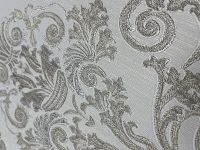 Обои Prima Italiana Ducale Винил на флизелине (1,06*10,05) Бежевый/Серый/Золото, Дамаск арт-80223 — фото 3, Обои для стен