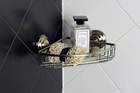 Полка корзина Fixsen Retro Бронза арт-FX-83809B — фото 2, Полки для ванной и душа