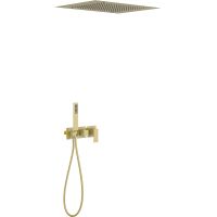 Душевая система Timo Selene Золото матовое арт-SX-2129/17SM — фото 1, Встраиваемые душевые комплекты
