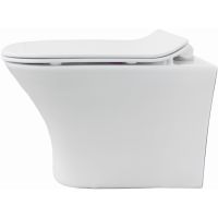 Унитаз Ceruttispa Vettore Aria MW подвесной Белый матовый с сиденьем Микролифт арт-CT9242 — фото 3, Подвесные унитазы