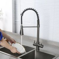 Товар: Смеситель для кухни Gappo Оружейная сталь арт-G4398-69 - фото 8 Смеситель для кухни Gappo Оружейная сталь арт-G4398-69 — фото 8, Смесители для кухни