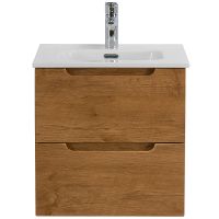 Тумба под раковину BelBagno Etna 50 подвесная Rovere Nature арт-ETNA-500-2C-SO-RN — фото 1, Тумбы под раковину